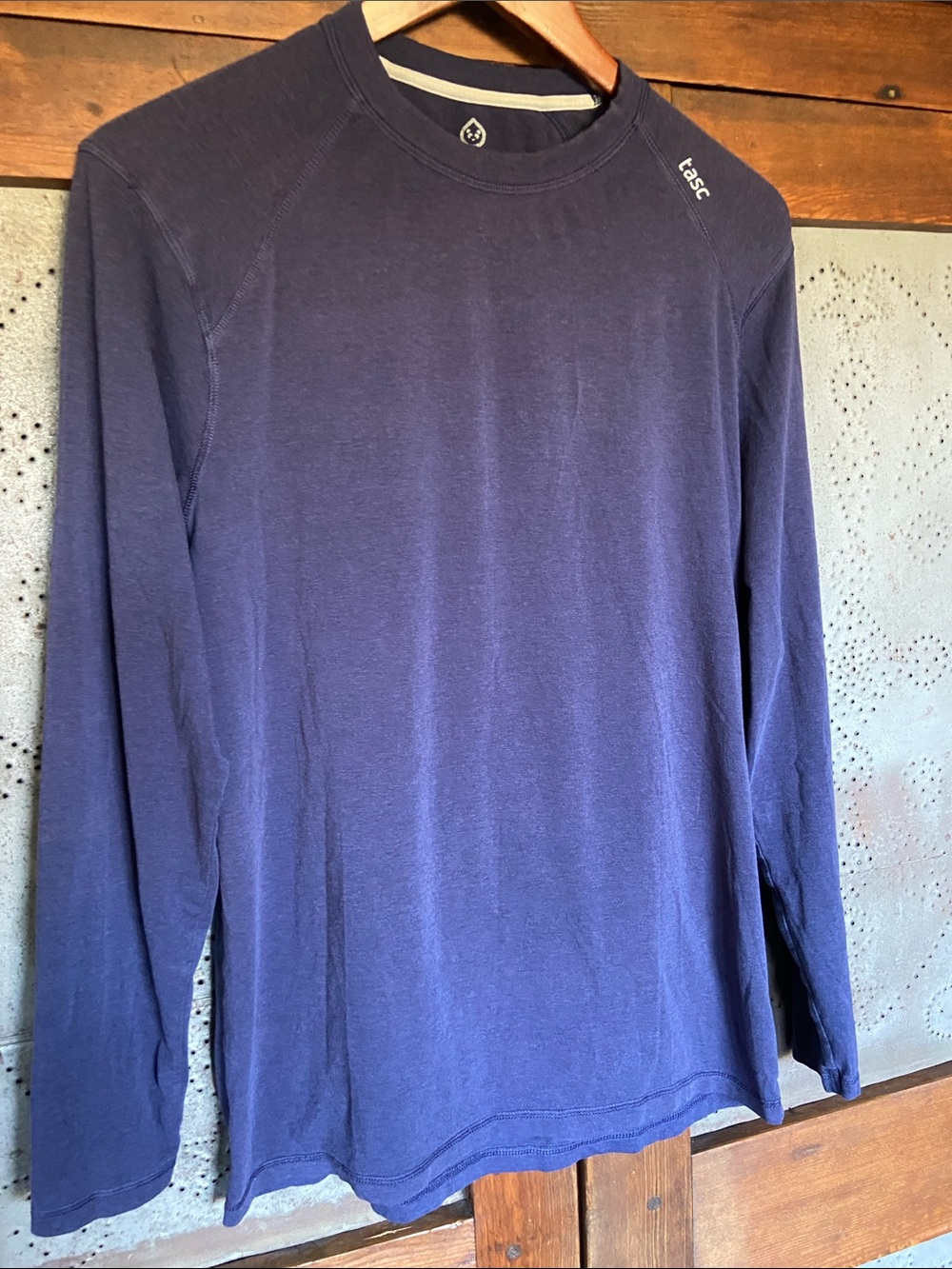Tasc Performance Lot of 2 Shirts Long Sleeve  Blue Gray Men’s S